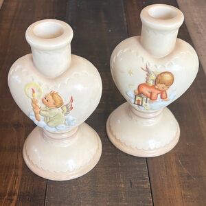 Goebel Vintage Candlestick Holders 1996